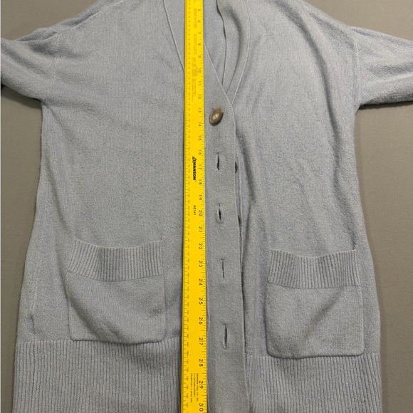 LOFT Soft Blue Women's Cardigan Sweater - Picture 6 of 6